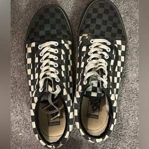 Men’s Checkered Vans Size 10